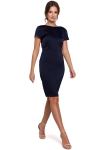 Granatowa elegancka sukienka 