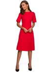 elegancka czerwona sukienka