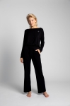czarne spodnie od pizamy