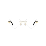 stylowe okulary serca bezramkowe
