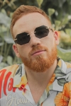 czarne stylowe okulary meskie z filtrami