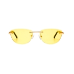 zolte okulary sloneczne meskie z naturalnego drewna