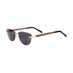 meskie okulary na lato 2021 z naturalnego drewna