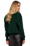 elegancki sweter damski na jesien z guzikami
