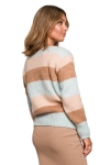 jesienny sweter w pasy do codziennych stylizacji