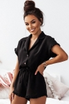 czarna piżama damska krótka wiskoza.jpg