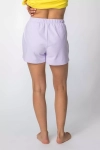 stylowe szorty damskie na lato w swobodnym kroju do spania w kolorze wrzosowym.webp