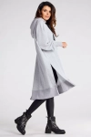 bluza damska o nietypowym fasonie szara.webp