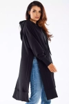 czarna bluza oversize z wysokim mankietem i obszernym kapturem.webp