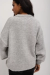 popielaty damski sweter oversize marsala.webp