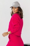 krótka bluza damska barbie pink.webp