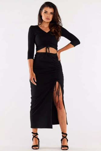 długa letnia spódnica do crop topu.webp