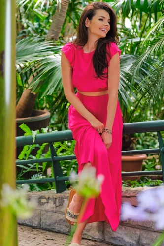 letni komplet damski ze spódnicą maxi.webp