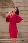 elegancka sukienka z rękawami kimono na wesele.jpeg
