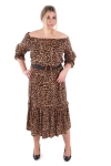 sukienka do połowy łydek w panterkowy wzór.jpg