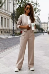 SZEROKIE SPODNIE DAMSKIE BEŻOWE.webp