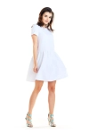 biała sukienka na krótki rękaw.webp