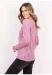 różowy sweter damski krótki.webp