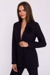 elegancka marynarka damska z kwiatkiem.webp