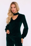 bluzka z wyciętym dekoltem w halter neck.webp