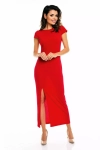 długa czerwona sukienka z rozcięciem.webp