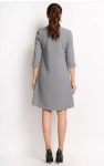 elegancka szara sukienka z asymetrią.webp
