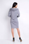 sukienka dresowa z kapturem szary.webp