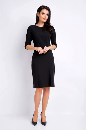 elegancka sukienka z rękawami ¾.webp