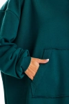 bluza damska oversize z kieszenią dla kobiet