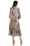 Zwiewna sukienka damska w zwierzęcy wzór, idealna na co dzień i specjalne okazje.webp