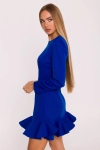 krótka sukienka z zabudowanym dekoltem.webp