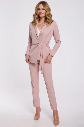 elegancki komplet damski w kolorze brudnego różu.webp