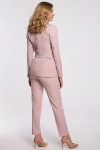 komplet damski marynarka i spodnie brudny róż.webp