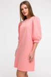 elegancka sukienka z bufkami i prostym fasonem.webp