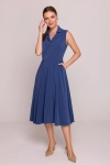 minimalistyczna sukienka elegancka za kolano.webp