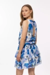 sukienka z szyfonu mini w kwiaty.webp
