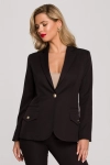 Elegancki żakiet damski z taliowaniem.webp