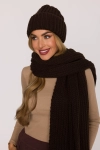 Klasyczna czapka beanie prążek na zimę.webp