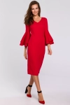 elegancka czerwona sukienka.webp