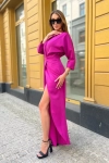 Kombinezon wizytowy z wysokim rozcięciem i szerokim pasem w talii roz.webp