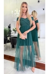 Elegancka sukienka maxi z plisowanym tiulem..webp