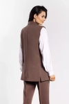 Kamizelka damska elegancka zapinana na guzik idealna do pracy