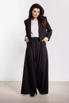Długie spodnie damskie wide leg z eleganckim krojem