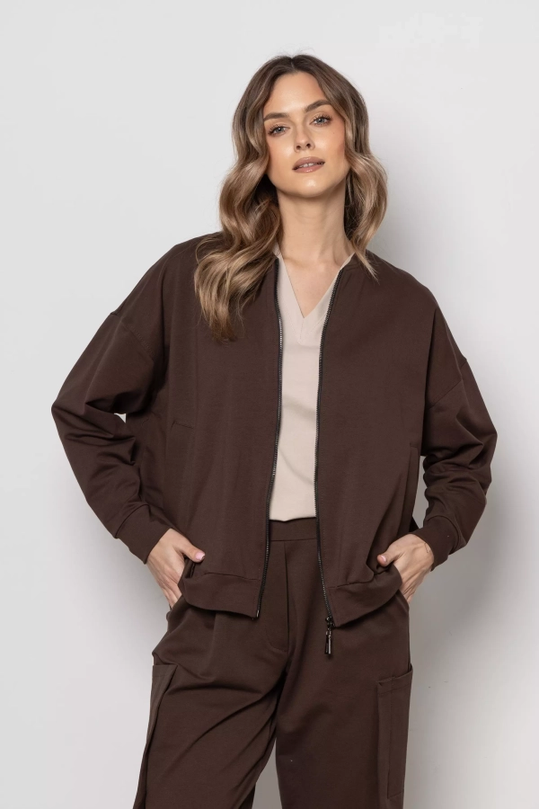 Bluza damska rozpinana bomberka